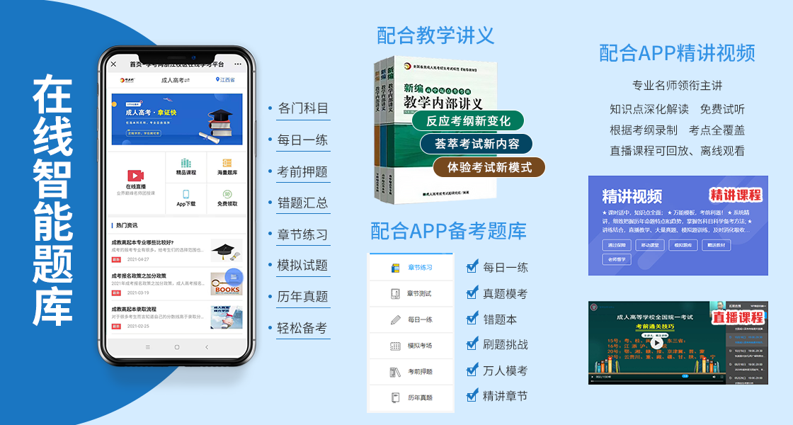 山東成人高考考前復(fù)習(xí)資料！