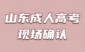 2024年山東成人高考哪些考生需要進行現(xiàn)場資格審核?